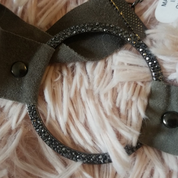 free people gray choker - Picture 3 of 3